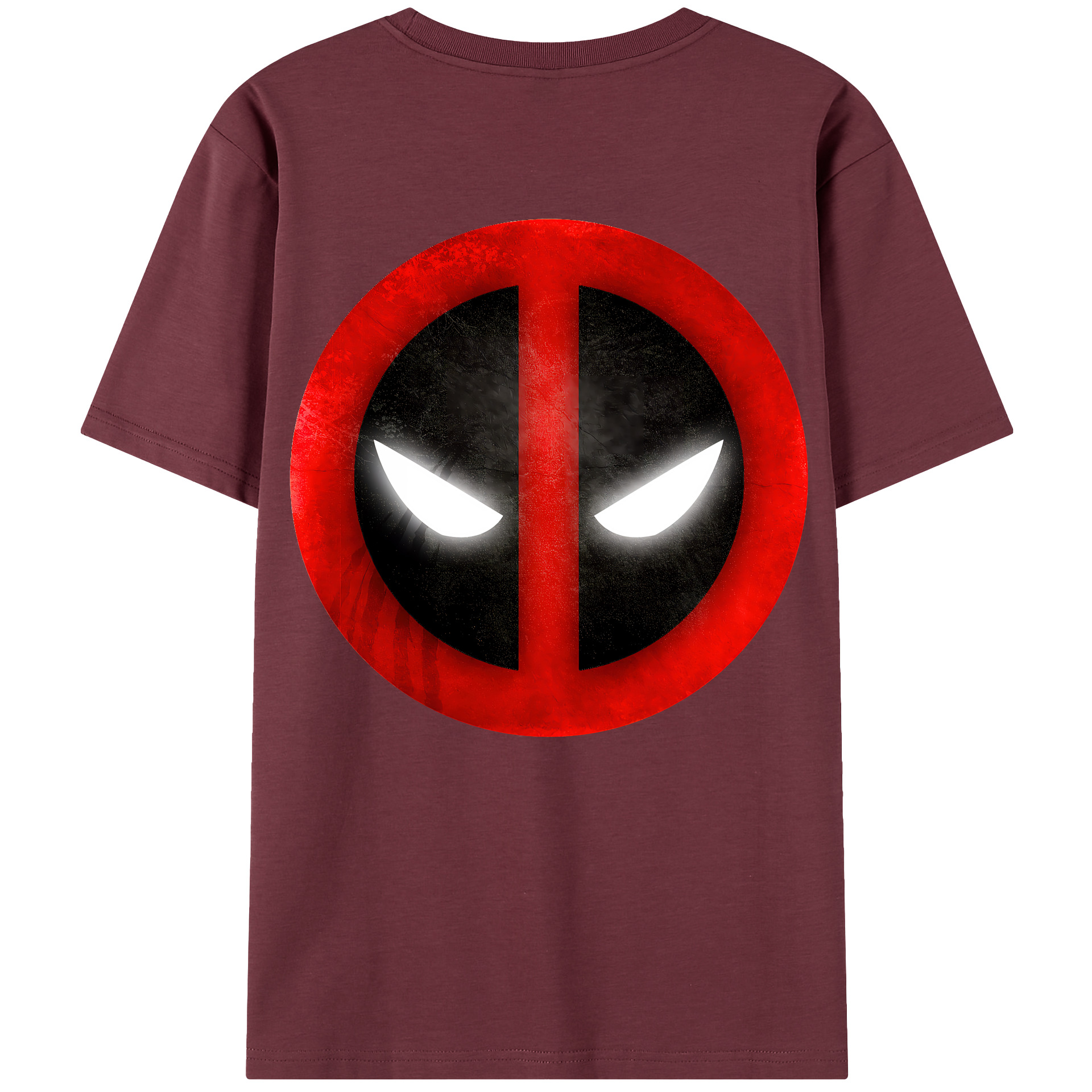 （画像用） Deadpool デッドプール 綿100％半袖Tシャツ（背面プリント）